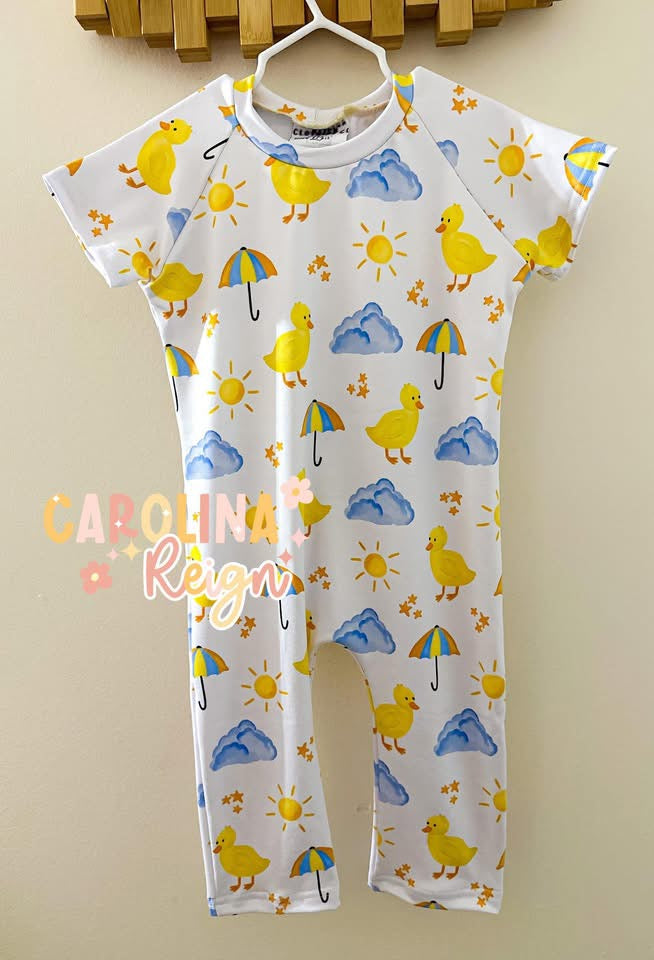 Rowan raglan pants romper