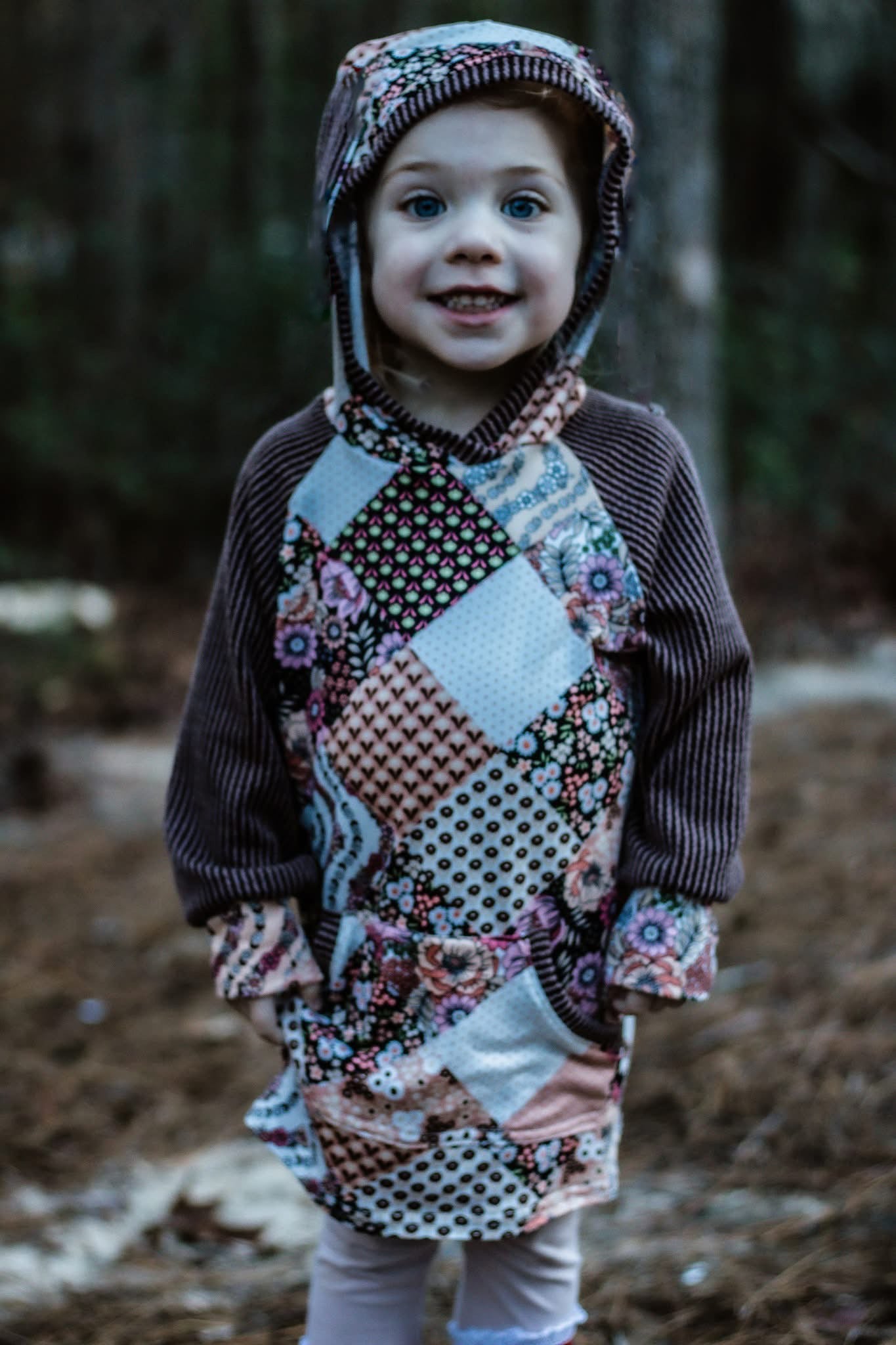 Knox hooded dress