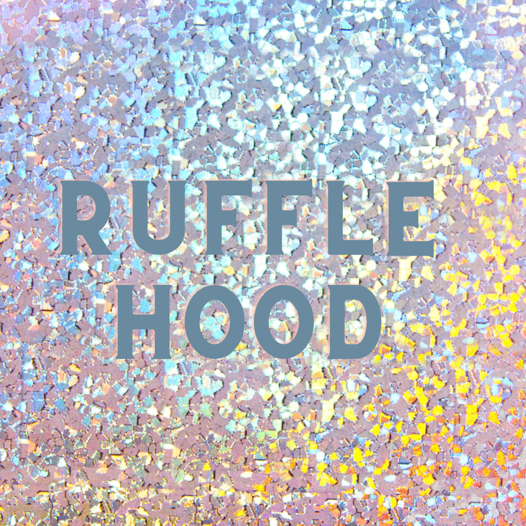 Add on ruffle hood