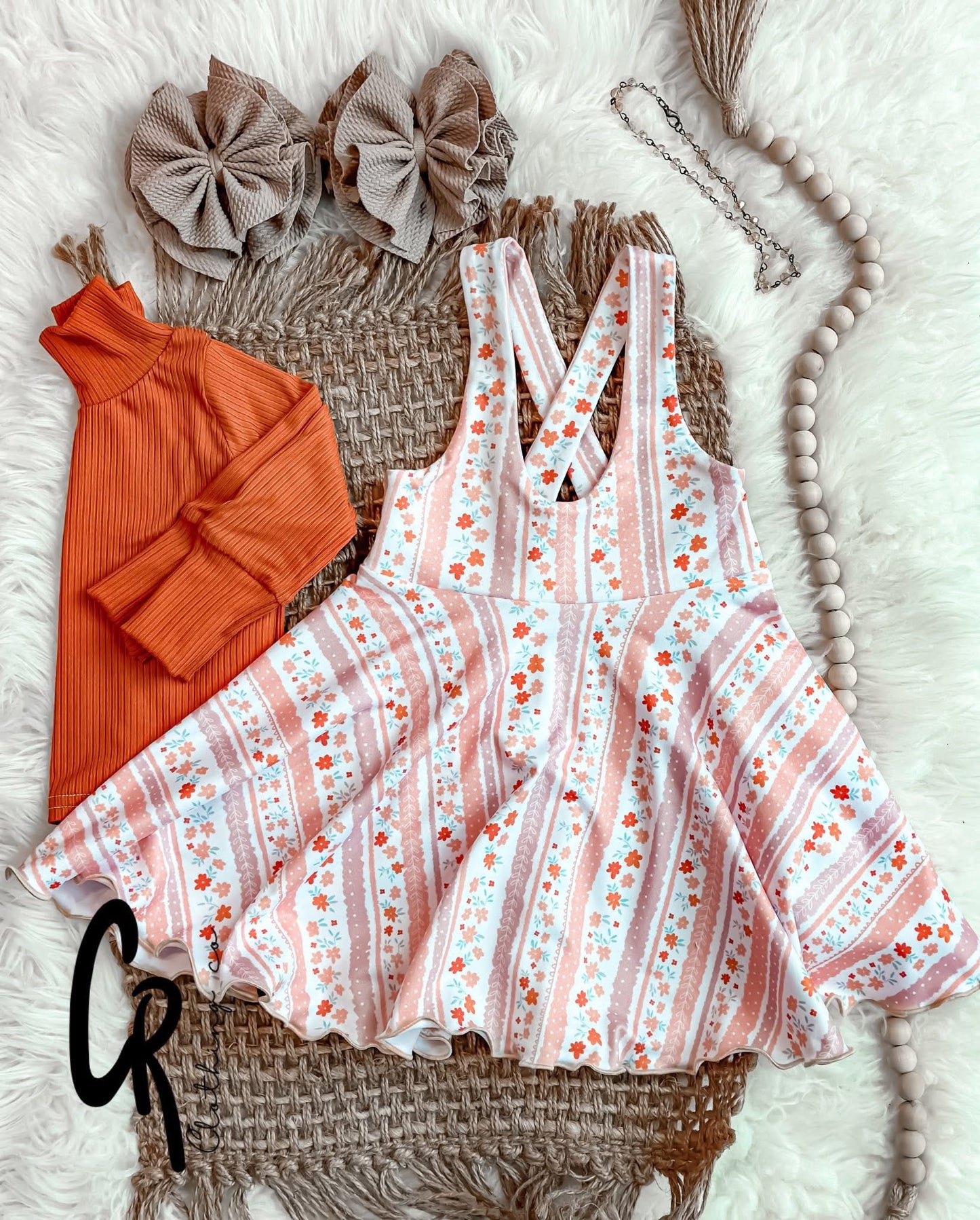 Indy pinafor dress