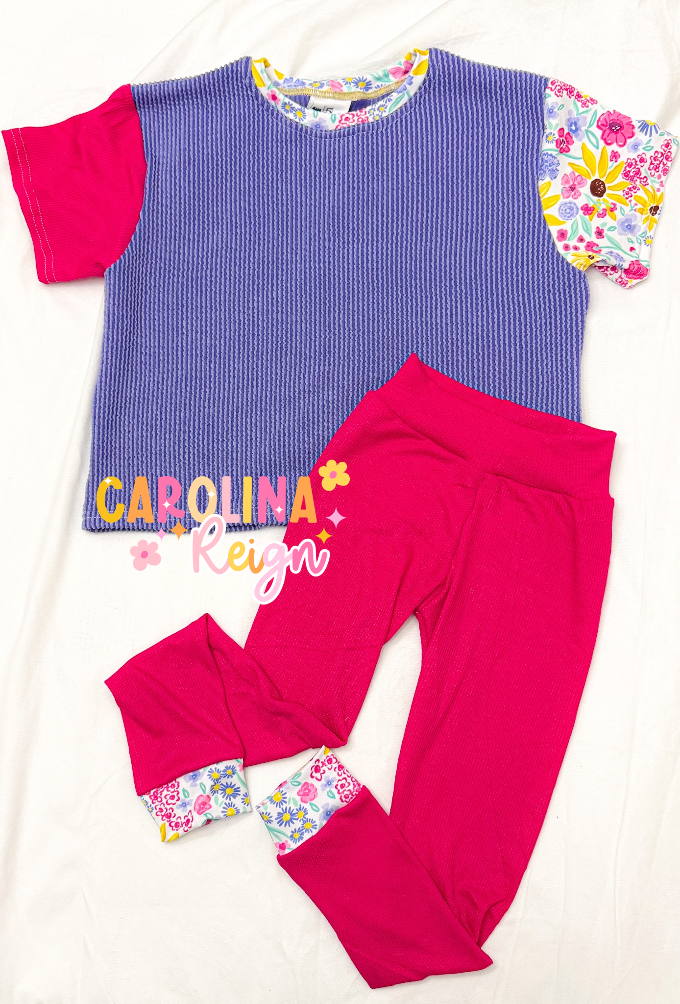 Size 5 set purple pink set