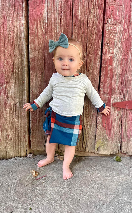 Basic tee short or long sleeve