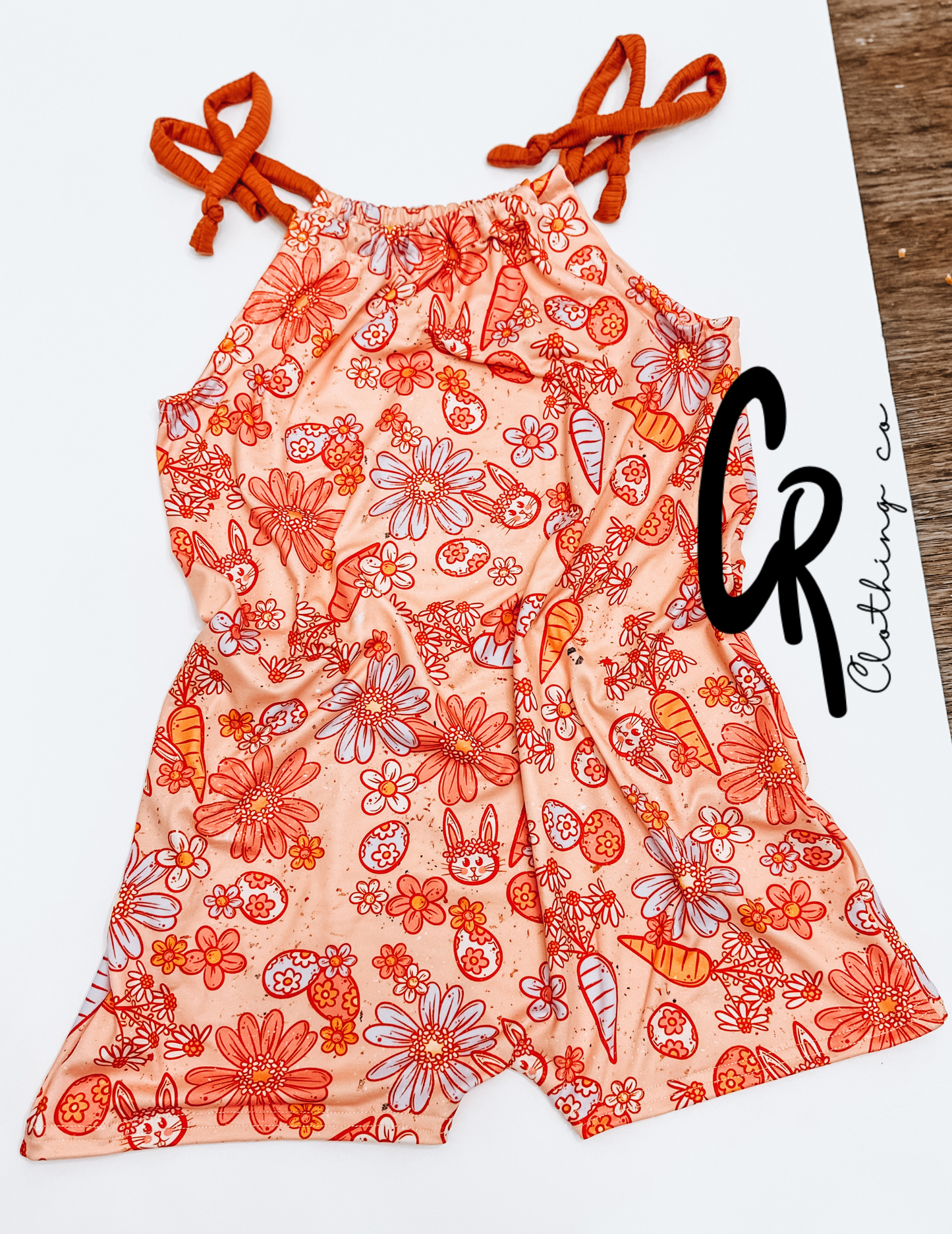 4T wren romper