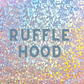 Add on ruffle hood