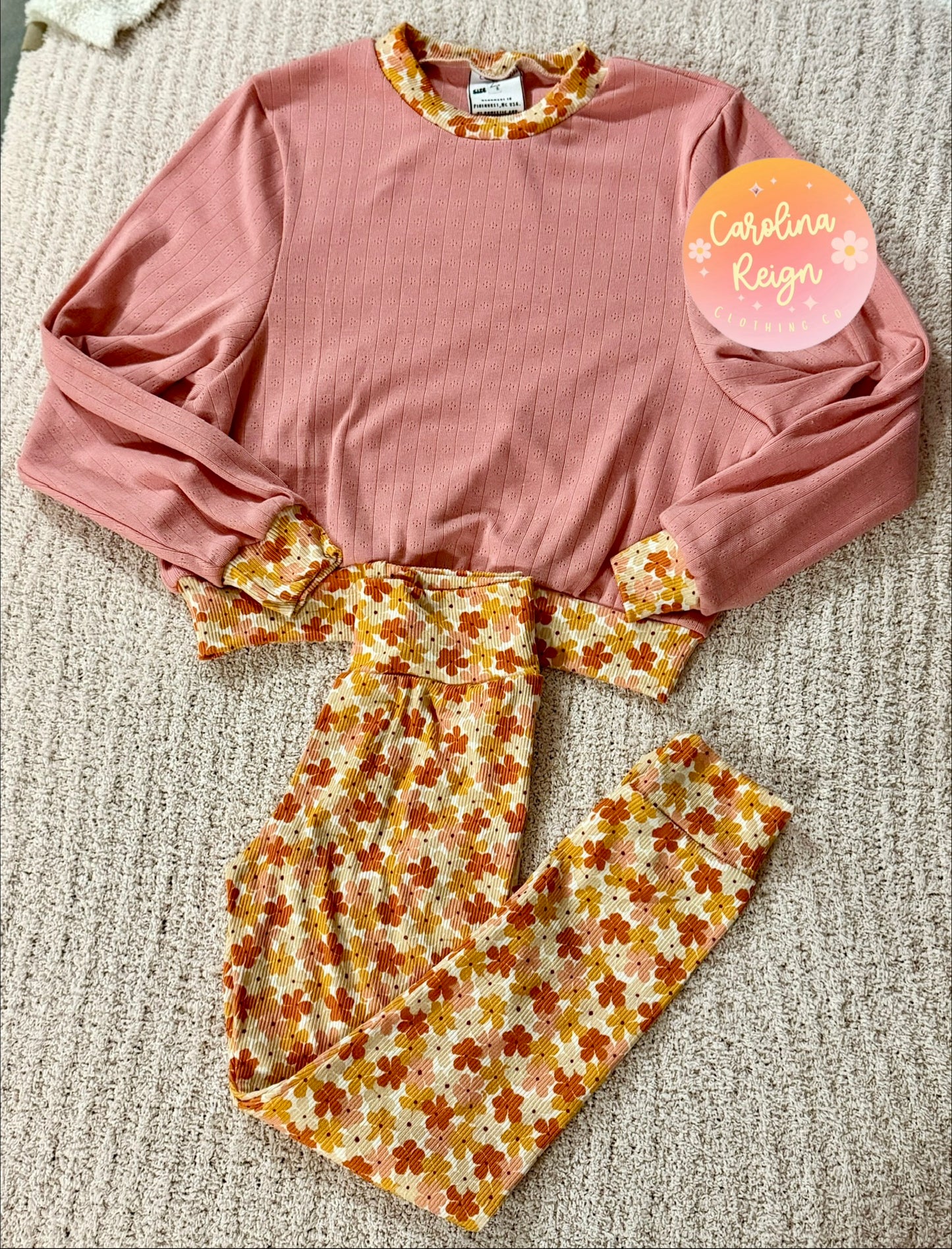 Size 4 floral set
