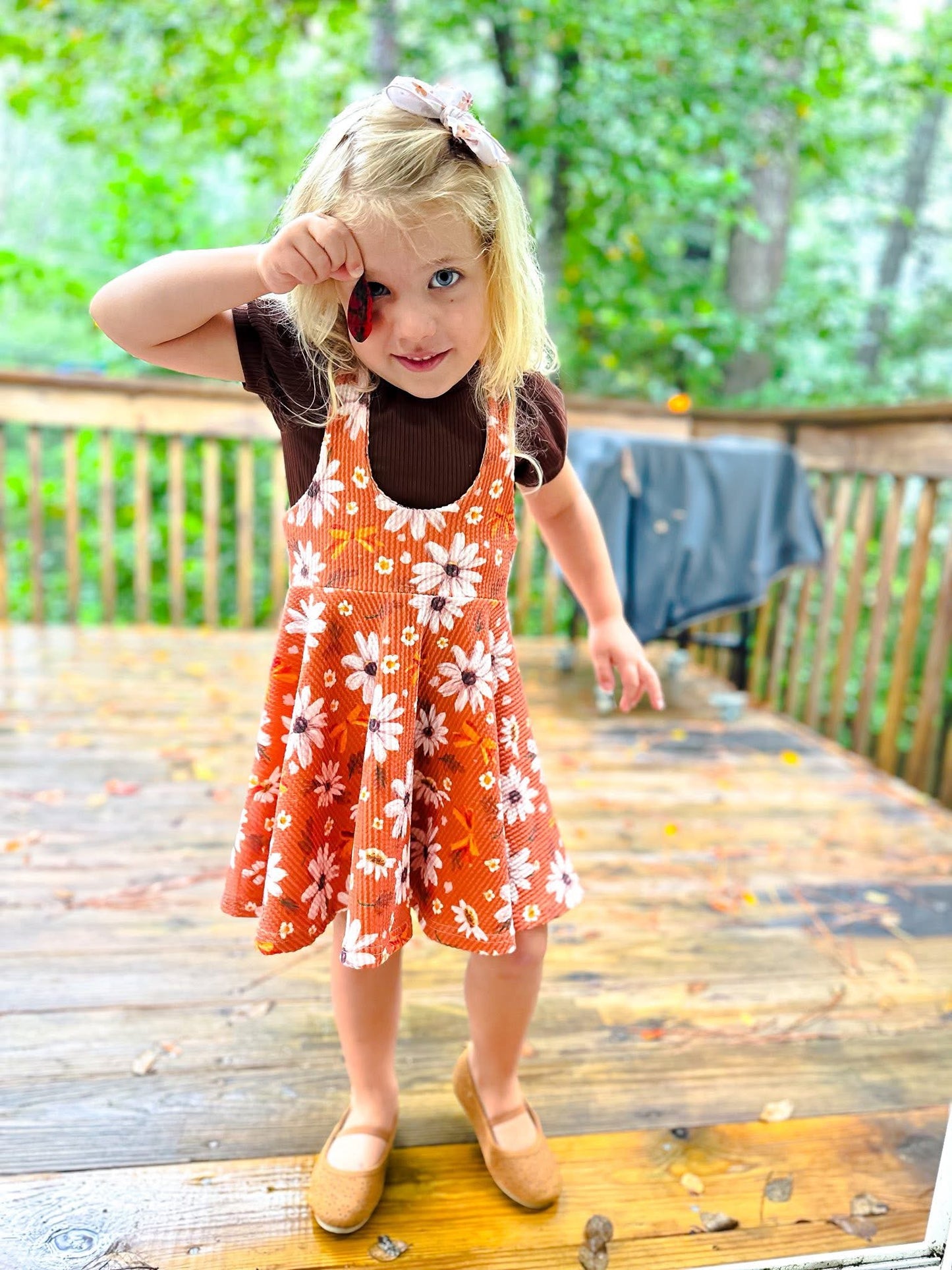 Indy pinafor dress