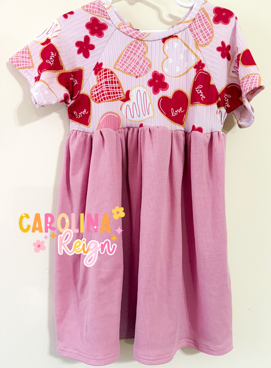 Size 3T love cookie Charlie dress