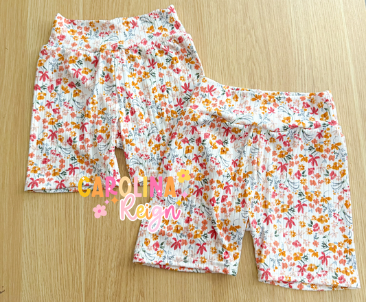 Size 5 floral bikers