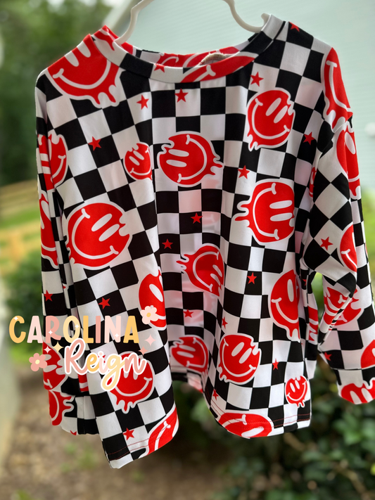 Long sleeve oversize tee